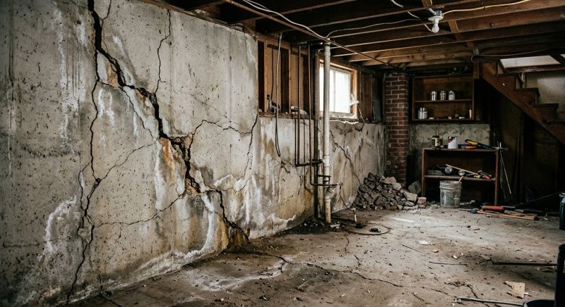 Basement Crack Repair in Long Valley, NJ