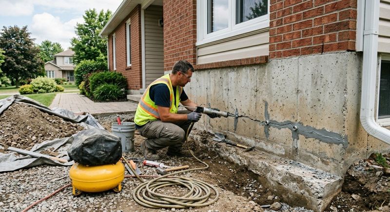 Basement Foundation Repair in Lake Hopatcong, NJ