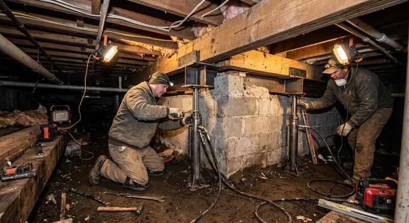 Basement Foundation Repair in Oak Ridge, NJ