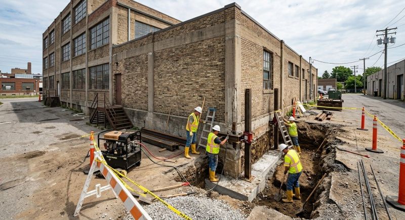 Building Foundation Repair in South Plainfield, NJ