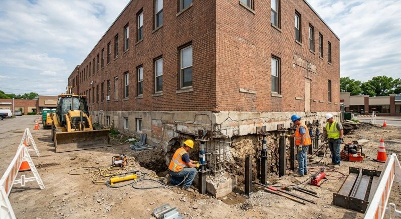 Commercial Foundation Repair in Long Valley, NJ