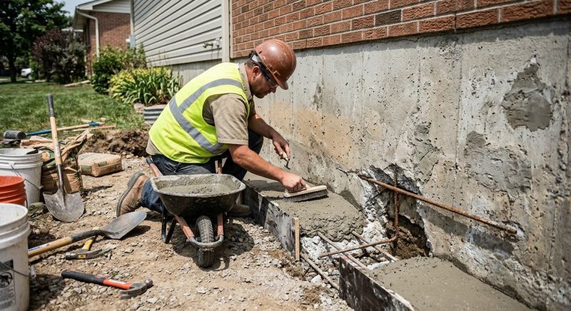 Concrete Foundation Repair in Flemington, NJ