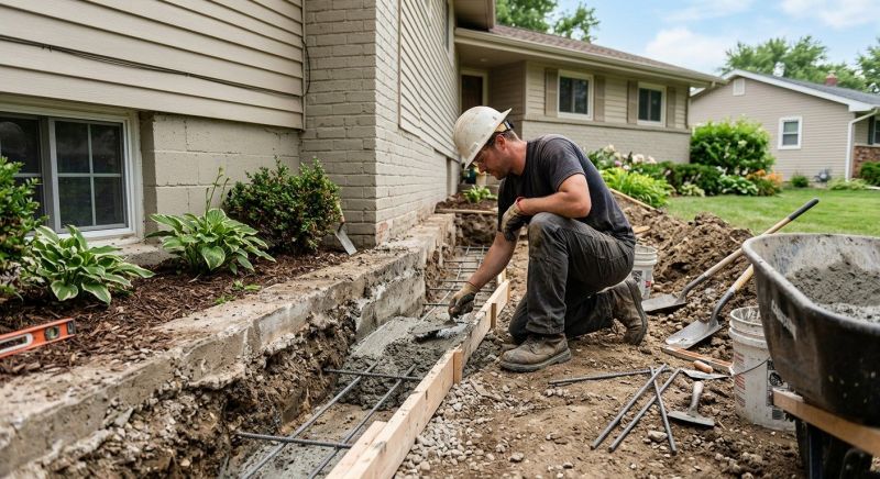 Concrete Foundation Repair in Hampton, NJ