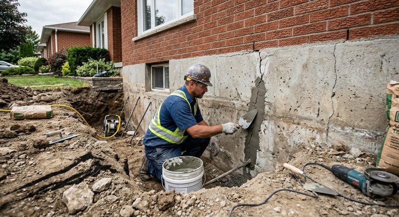 Concrete Foundation Repair in Morristown, NJ