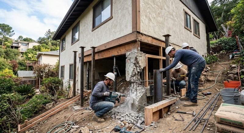 Concrete Foundation Repair in Stanhope, NJ