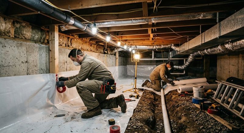Crawl Space Leveling in Long Valley, NJ