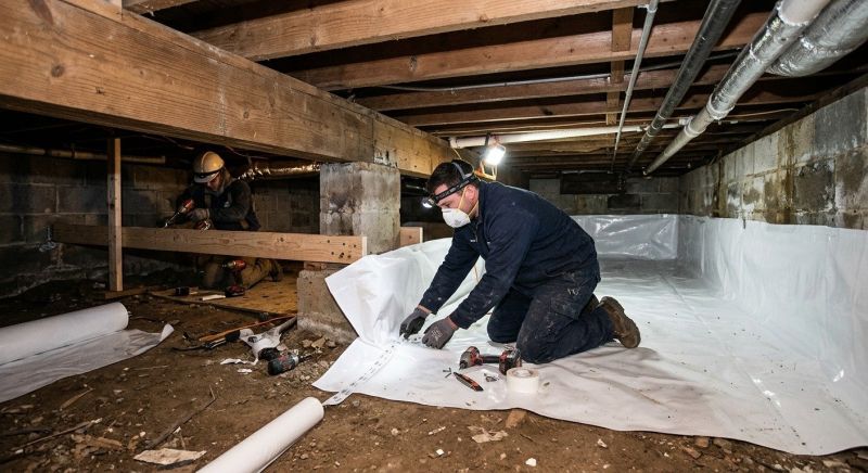 Crawl Space Leveling in Long Valley, NJ