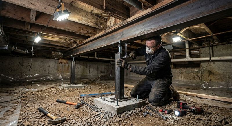 Crawlspace Foundation Repair in Flemington, NJ