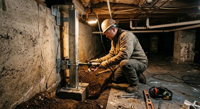 Crawlspace Foundation Repair in Mendham, NJ
