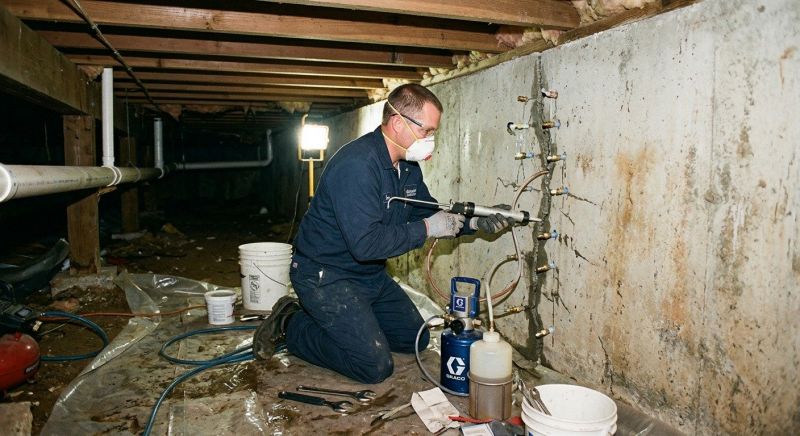 Crawlspace Foundation Repair in Middlesex, NJ