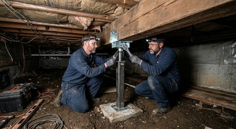 Crawlspace Foundation Repair in Middlesex, NJ