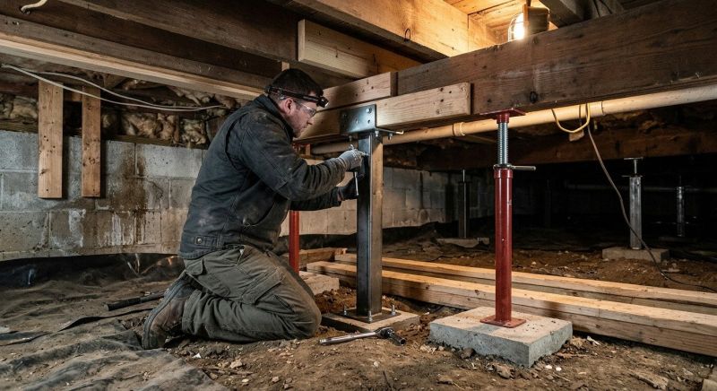 Crawlspace Structural Repair in Long Valley, NJ