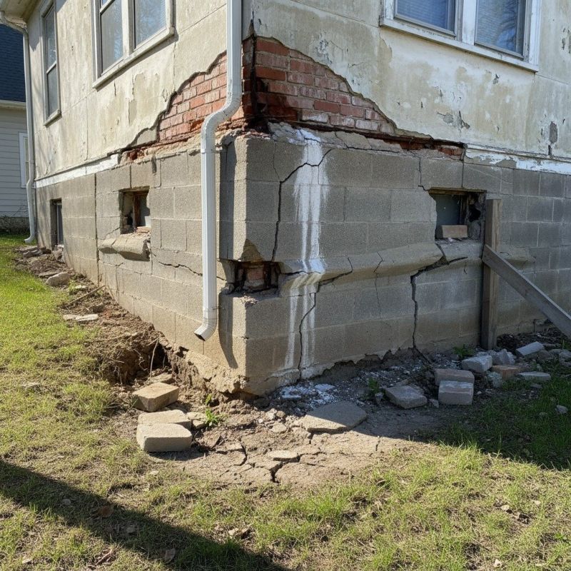 Foundation Damage Repair in Easton, PA