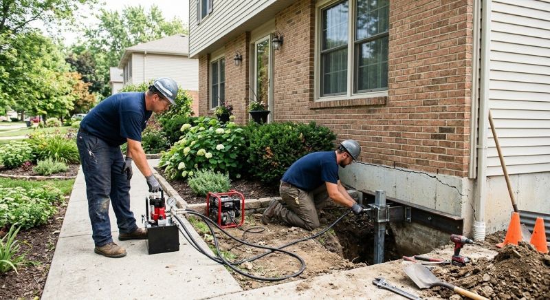 Foundation Jacking in Flanders, NJ
