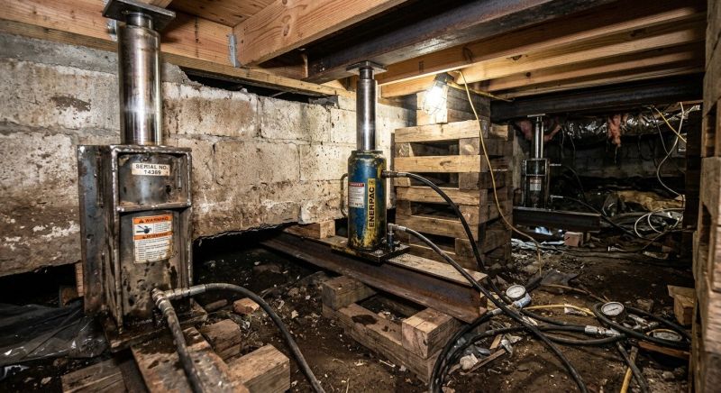 Foundation Jacking in Hampton, NJ