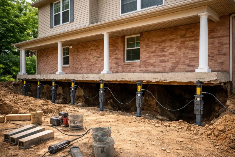 Foundation Jacking in Hunterdon County, NJ