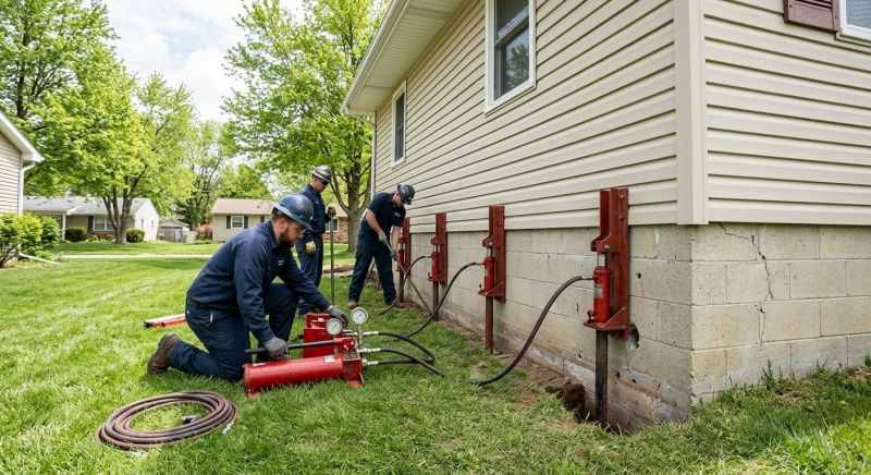 Foundation Jacking in Newton, NJ