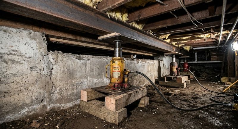 Foundation Jacking in Oak Ridge, NJ