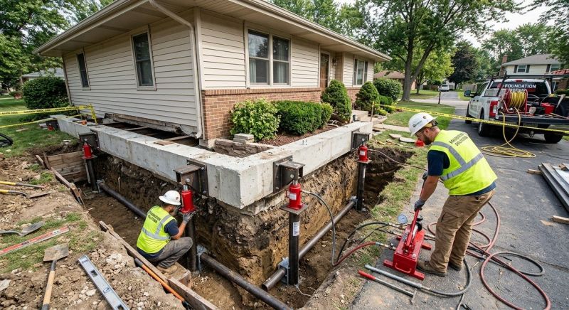 Foundation Jacking in Plainfield, NJ