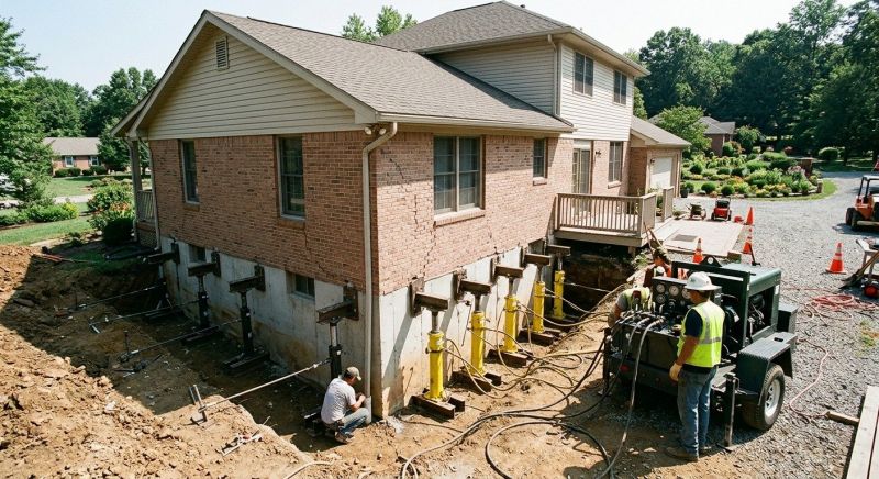 Foundation Jacking in Ringoes, NJ