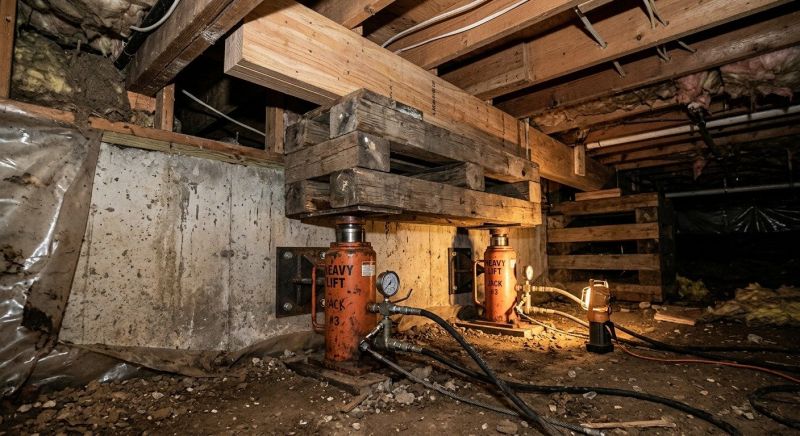 Foundation Jacking in Warren County, NJ