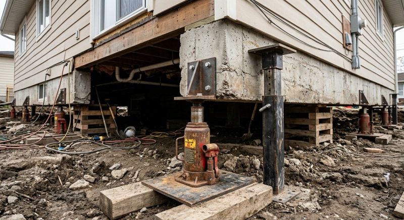 Foundation Lifting in Budd Lake, NJ