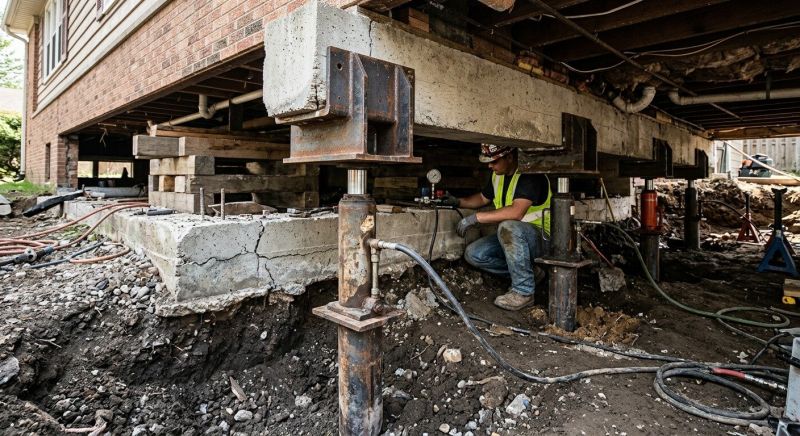 Foundation Lifting in Denville, NJ