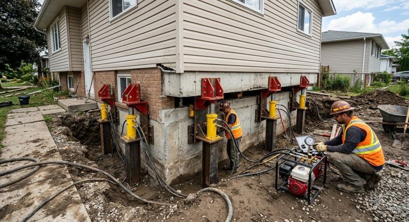 Foundation Lifting in Morris County, NJ