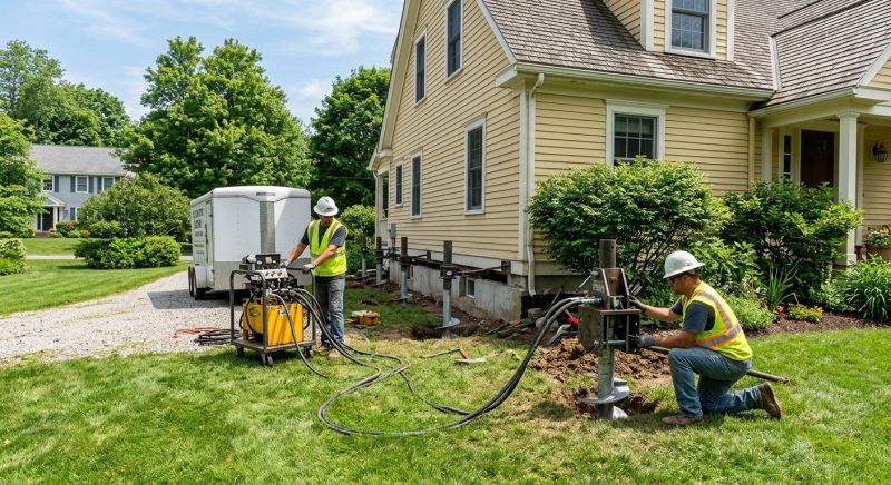 Foundation Lifting in Morris County, NJ