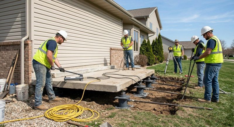 Foundation Lifting in Piscataway, NJ