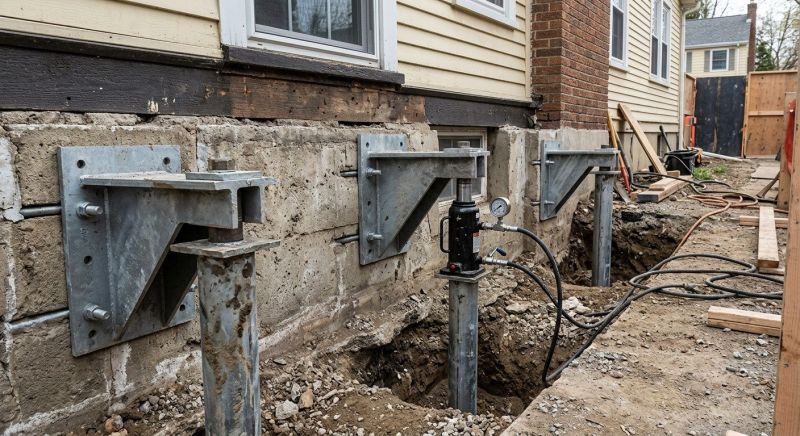Foundation Pier Leveling in Long Valley, NJ