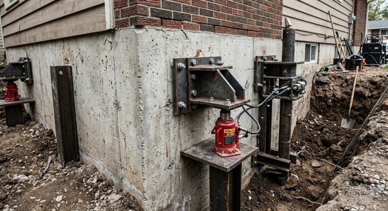 Foundation Pier Leveling in Long Valley, NJ