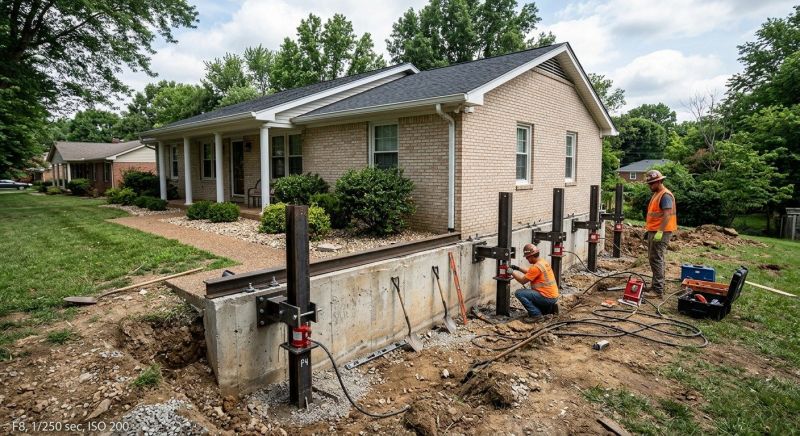 Foundation Pier Leveling in Long Valley, NJ