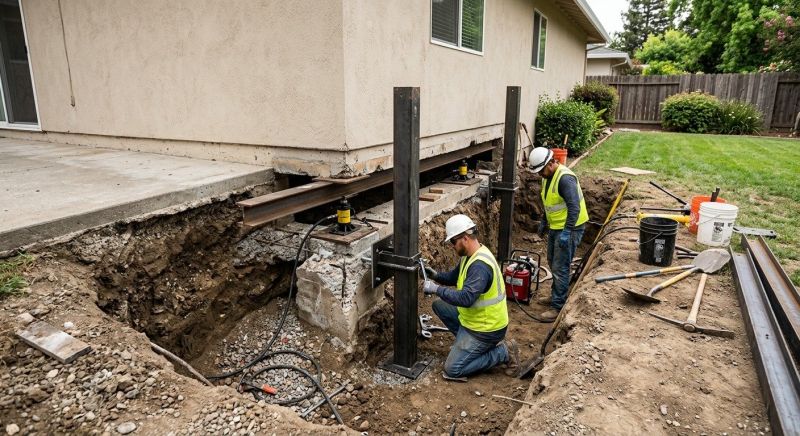 Foundation Pier Repair in Long Valley, NJ