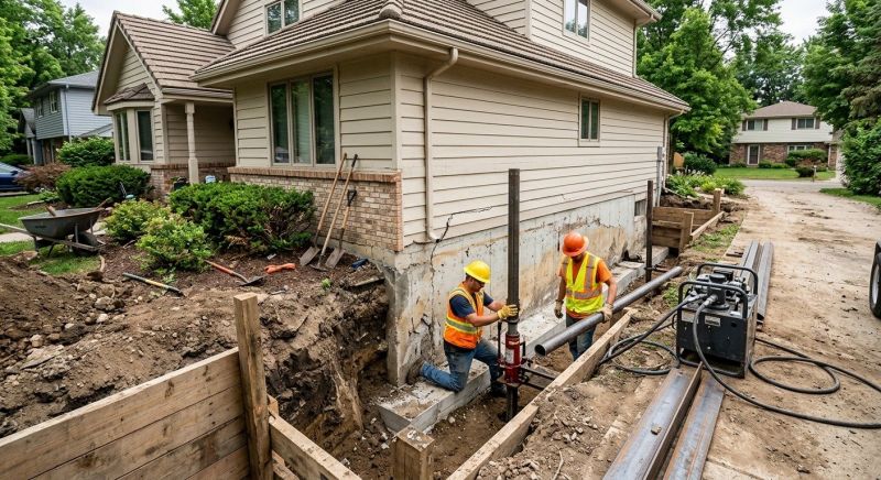 Foundation Repair in Bedminster, NJ