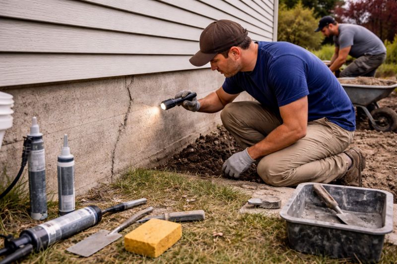 Foundation Repair in Easton, PA