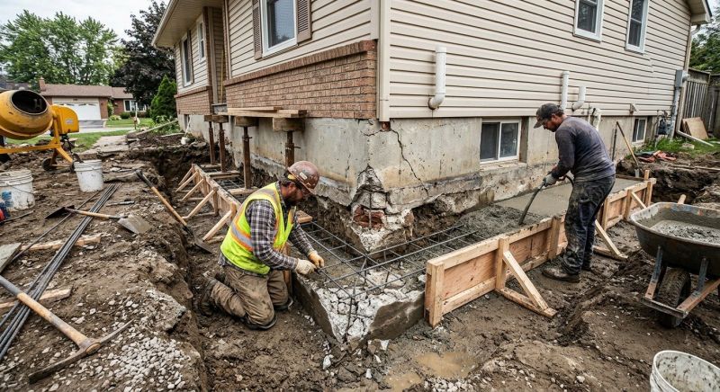 Foundation Repair in Long Valley, NJ