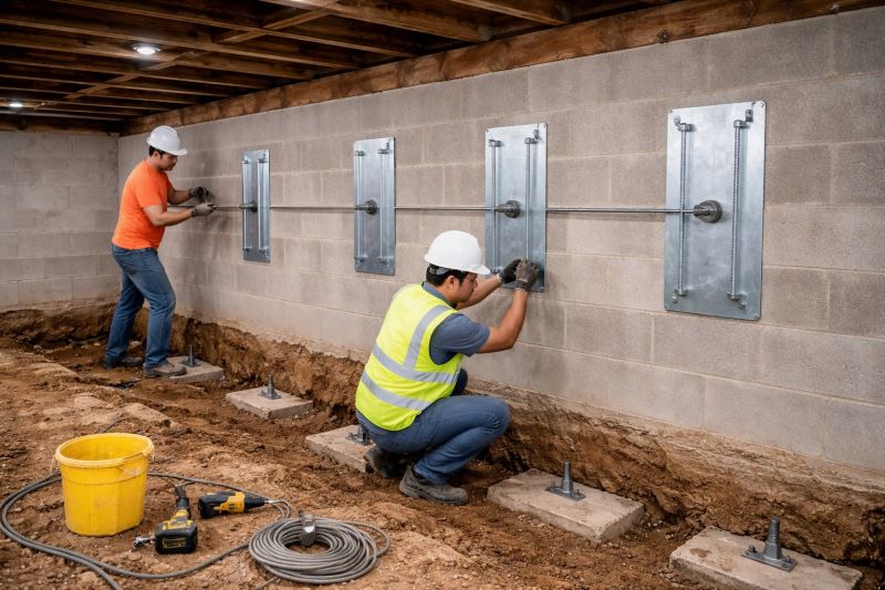 Foundation Stabilizing in Hunterdon County, NJ
