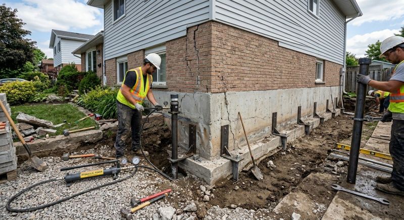 Foundation Stabilizing in Middlesex County, NJ