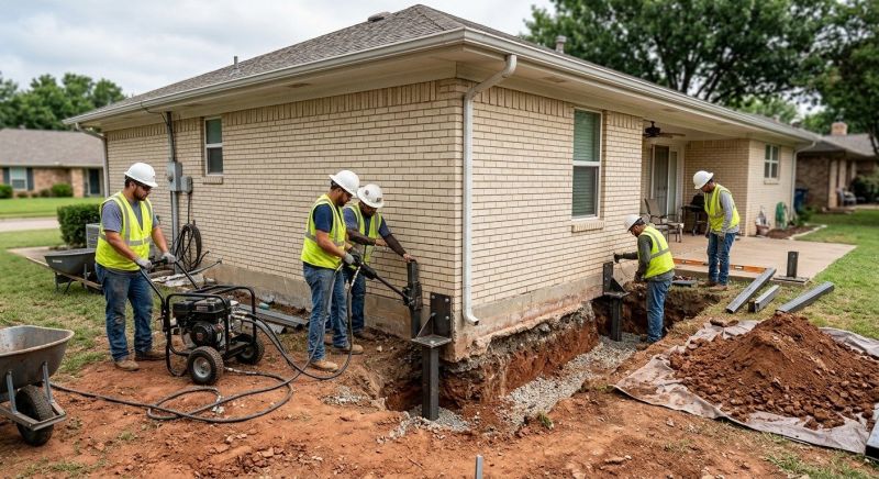 Foundation Stabilizing in Morristown, NJ