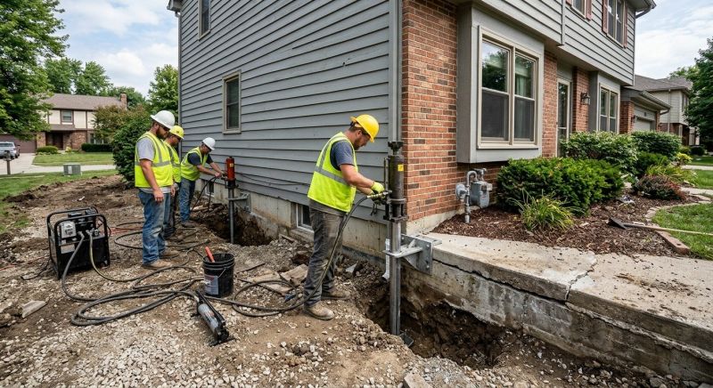 Foundation Stabilizing in Oak Ridge, NJ