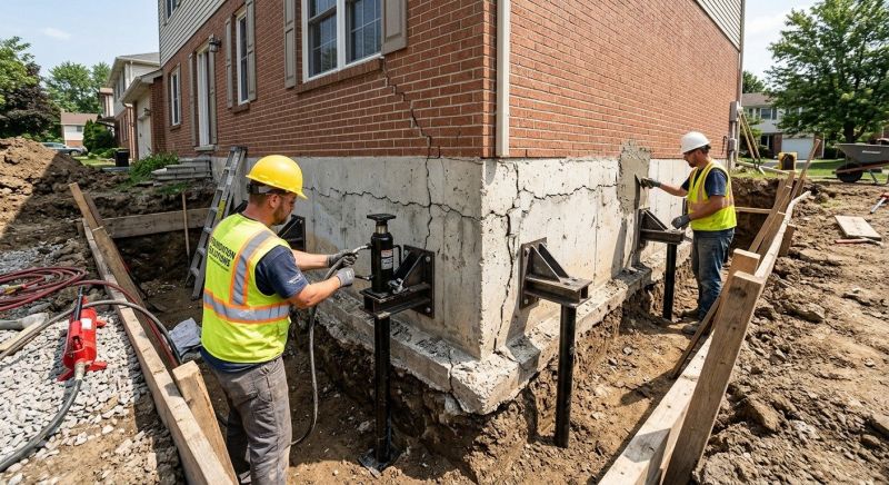 Foundation Structural Repair in Flanders, NJ