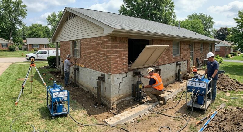 Home Foundation Leveling in Florham Park, NJ
