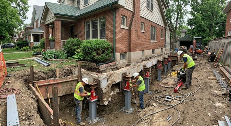 House Underpinning in Long Valley, NJ