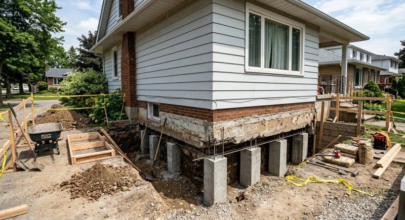 House Underpinning in Long Valley, NJ