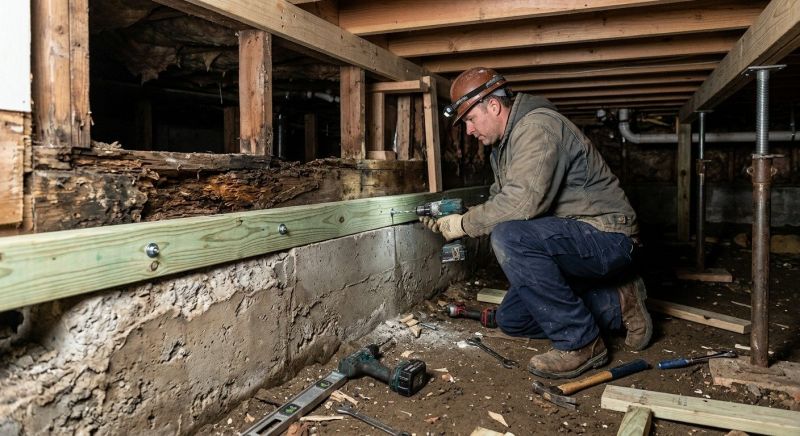 Sinking Foundation Repair in Somerset, NJ