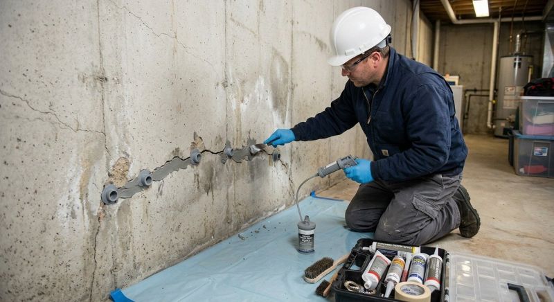 Structural Crack Repair in Long Valley, NJ