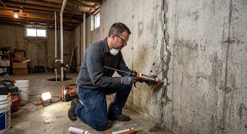 Structural Crack Repair in Long Valley, NJ