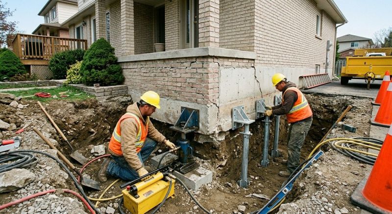 Structural Foundation Repair in Lebanon, NJ